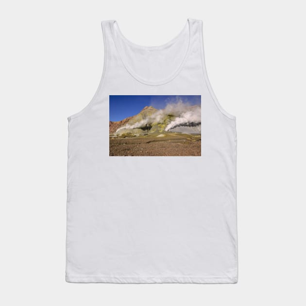 White Island 01 Tank Top by fotoWerner